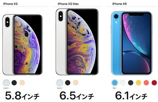 iPhone XS/XS Max/XR